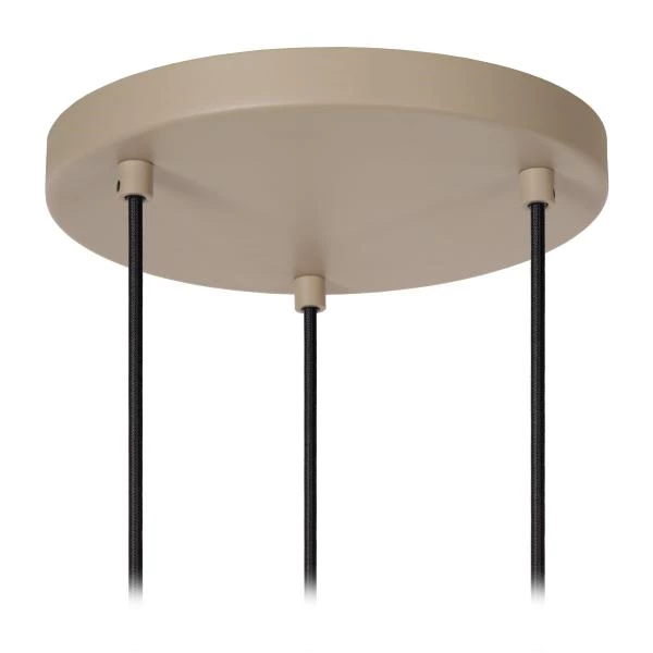 Lucide EVORA - Suspension - Ø 25 cm - 3xGU10 - Taupe - DETAIL 3